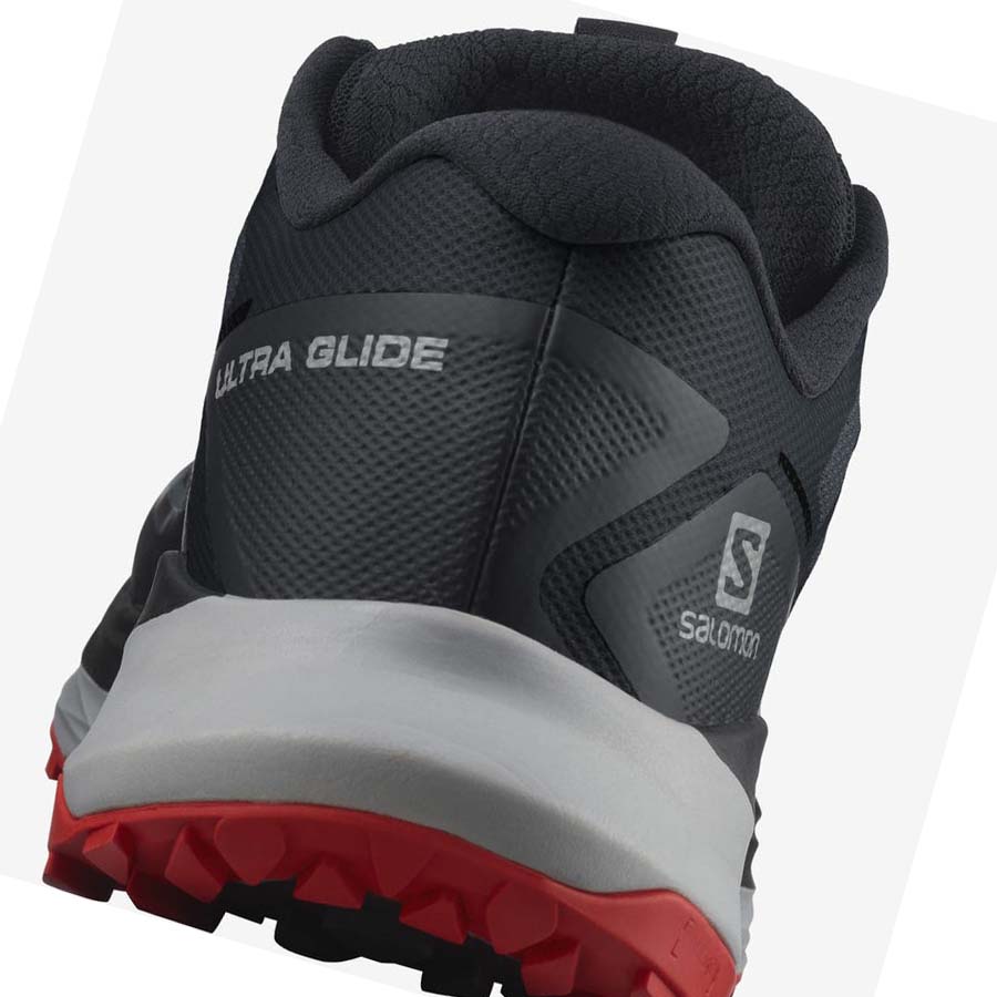 Salomon ULTRA GLIDE Trail Futócipő Férfi Fekete | HU 2138WNB